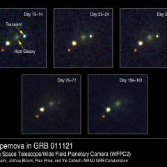 Gamma Ray Burst, Supernova Bump