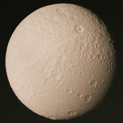 Saturn’s Moon Tethys