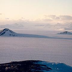 Antarctic Ice Shelf Vista