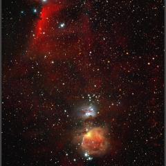 Orion Nebulosities
