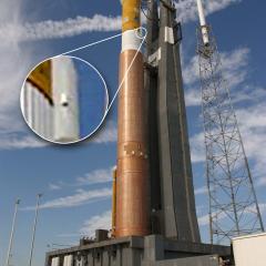 An Atlas V Rocket Prepares to Launch
