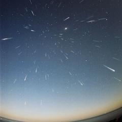 Leonids and Leica