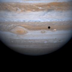 Jupiter, Io, and Shadow