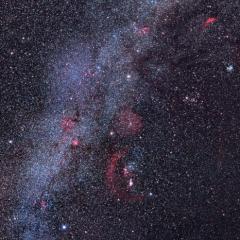 Clusters and Nebulae of the Hexagon