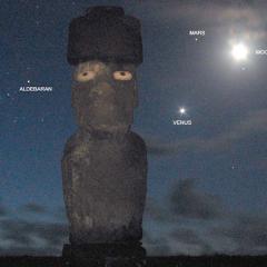 Planets Over Easter Island