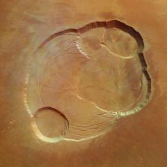 At the Summit of Olympus Mons