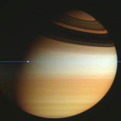 Cassini Spacecraft Crosses Saturns Ring Plane