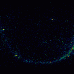 Simulated Gamma ray Sky