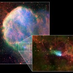 IC 443: Supernova Remnant and Neutron Star