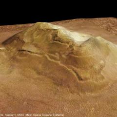 Mars Express Close Up of the Face on Mars