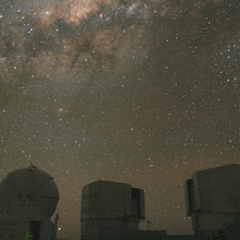 The Milky Way Over Paranal