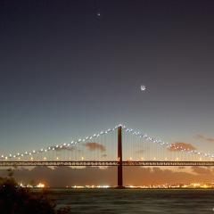 Lisbon Moonset