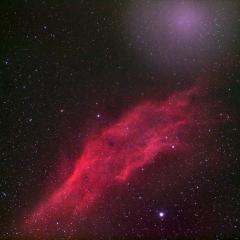 Comet over California