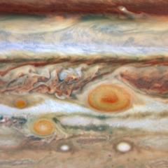 Jupiter’s Three Red Spots