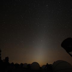 Zodiacal Light Over New Mexico