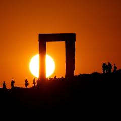Sunset at the Portara