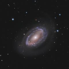 One Armed Spiral Galaxy NGC 4725