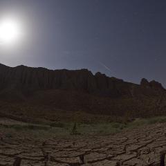 Meteor by Moonlight