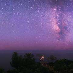 Jupiter Over the Mediterranean