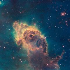 Carina Pillar and Jets