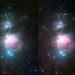 Comet and Orion