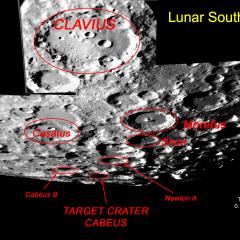 Target Crater Cabeus