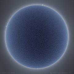 Blue Sun Bristling