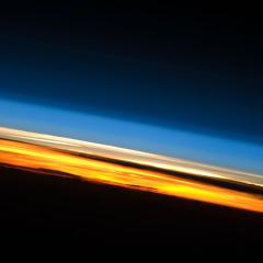 Sunset from the International Space Station