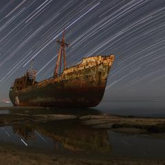 Star Trails and the Captain’s Ghost