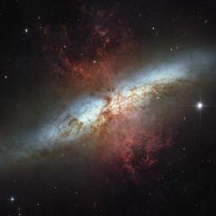 M82: Galaxy with a Supergalactic Wind