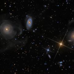 Shell Galaxies in Pisces