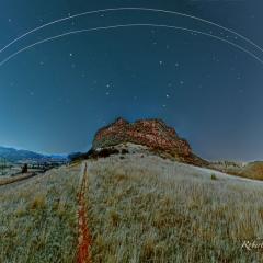 Spacecrafts Streak Over Colorado
