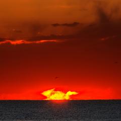 A Strange Sunrise Over Argentina