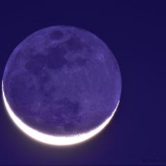 The New Moon in the Old Moon’s Arms