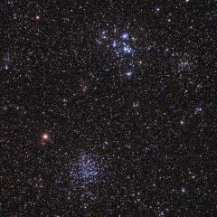 M46 and M47: Star Clusters Young and Old