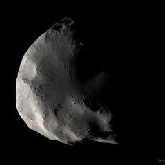 Saturn’s Moon Helene in Color