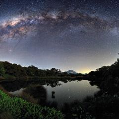 Milky Way Over Piton de lEau