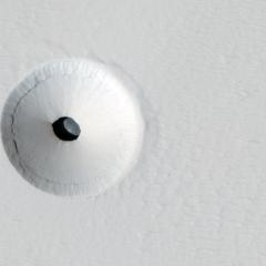 A Hole in Mars