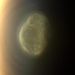 South Polar Vortex Discovered on Titan