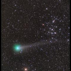 Comet Lovejoy with M44