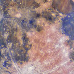 A Colorful Moon