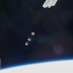 Three CubeSats Released