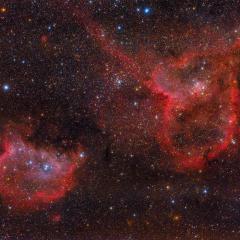 The Heart and Soul Nebulas