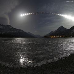 Waterton Lake Eclipse