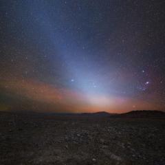 Zodiacal Light before Dawn