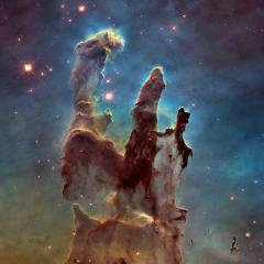 Hubble 25th Anniversary: Pillars of Creation