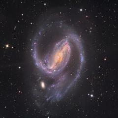In the Arms of NGC 1097