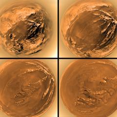 Huygens Lands on Titan