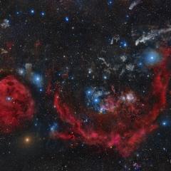 The Clouds of Orion the Hunter