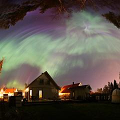 Aurora in the Backyard